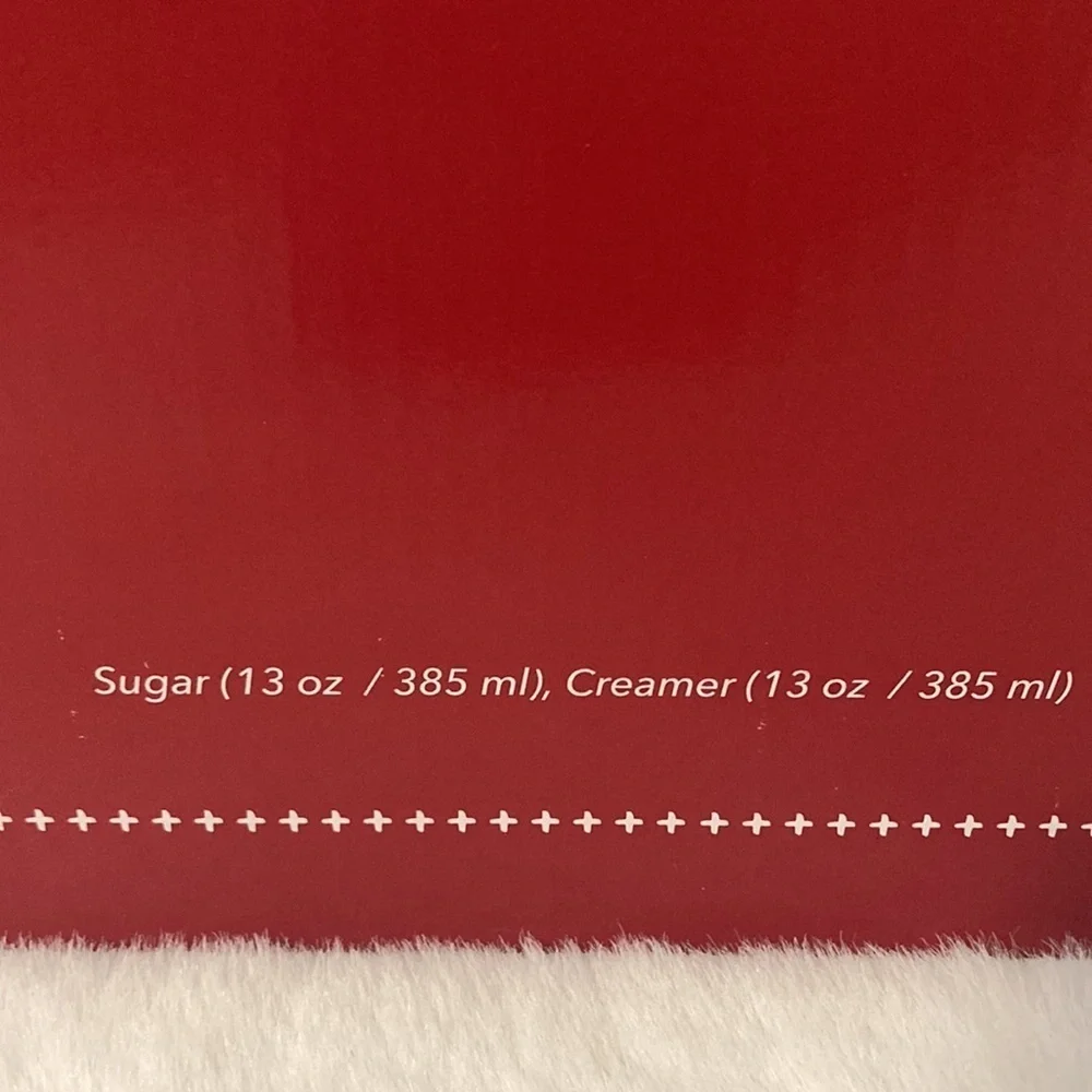 Magenta Home Santa Claus and Mrs. Claus Sugar and Cream Set